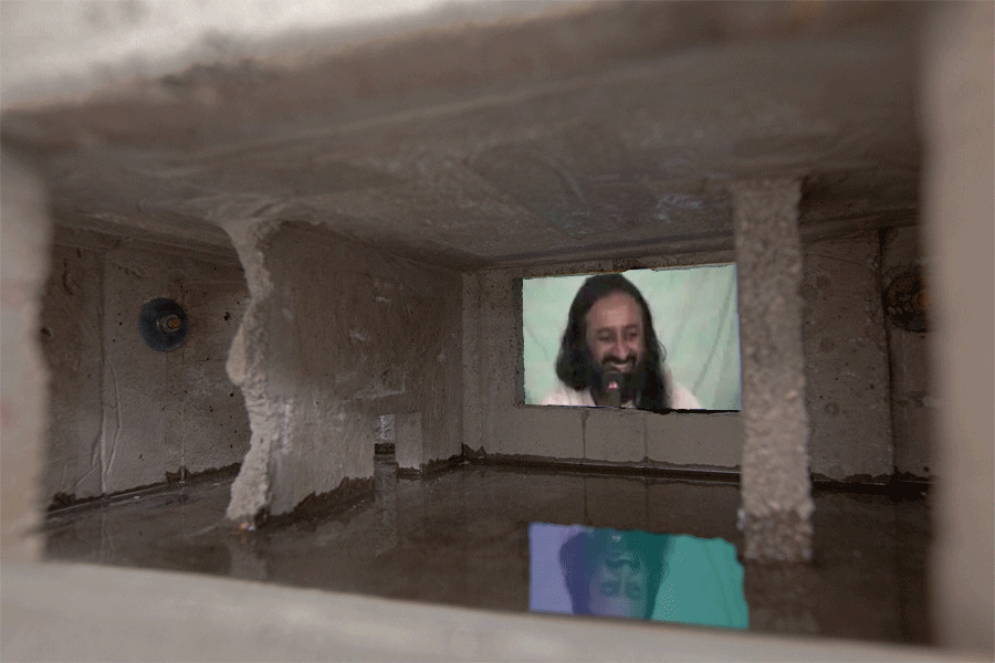 Bunker no 19, 2013, 48x35x16cm, mixed media object (reinforced concrete, video)