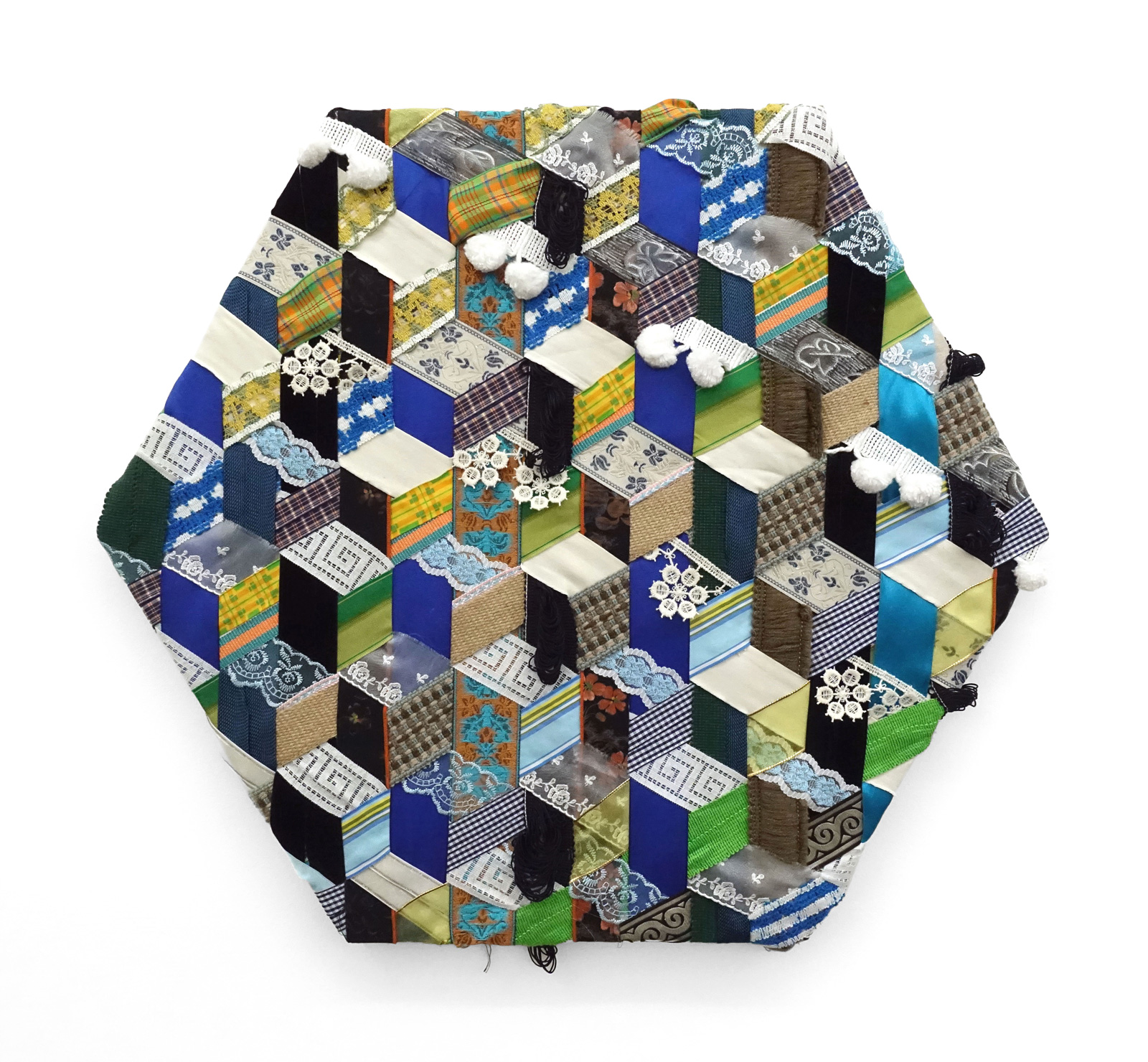 Netwörks WAFFL 1, 2023, hexagon, diam. app. 65cm